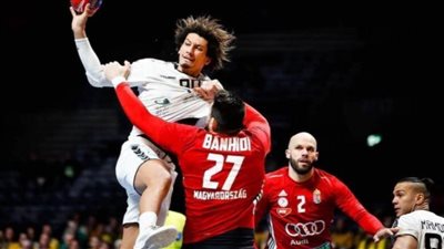 علي زين هداف منتخب اليد أمام المجر ببطولة العالم