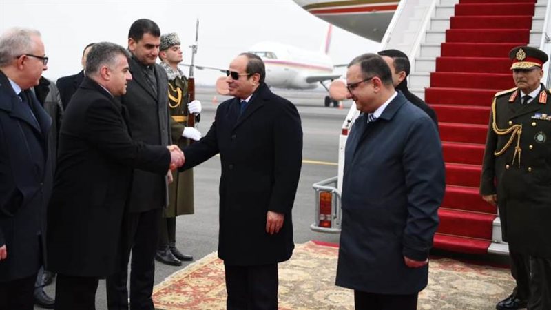 وصول الرئيس السيسي