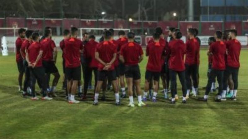 الأهلي يخوض مرانه