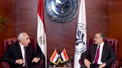 سفير العراق في مصر يلتقي رئيس هيئة الاستثمار 