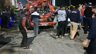 مصرع 3 طلاب وإصابة 2 آخرين في حادث تصادم بالشرقية 