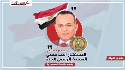 10 معلومات عن المستشار أحمد فهمي المتحدث الرسمي الجديد باسم رئاسة الجمهورية 