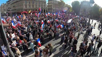 مسيرات حاشدة في باريس ضد مشروع إصلاح التقاعد