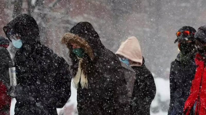 برودة الطقس في اوروبا