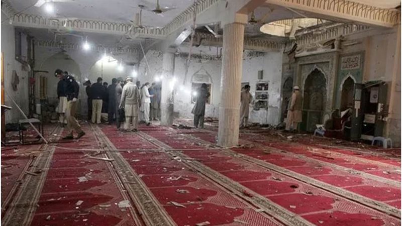 انفجار مسجد بيشاور