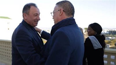 لقجع وسامورا يزوران بعثة الأهلي في المغرب قبل افتتاح كأس العالم للأندية