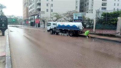 لليوم الخامس على التوالي.. استمرار هطول الأمطار على الإسكندرية 