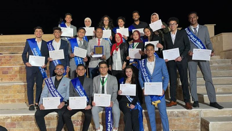 وفد طلاب جامعة المنيا