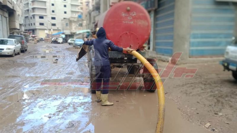 رفع مياه الأمطار