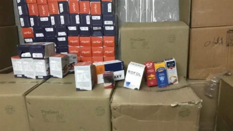 ضبط مخزن ادويه