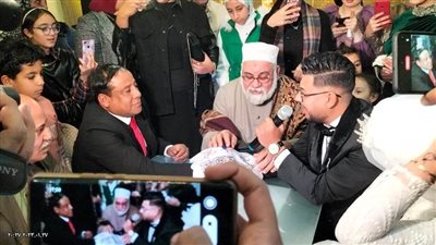 عقد قران وزفاف حكم وبطلة الكاراتيه شروق أشرف شرف الدين علي إبراهيم زكي إبراهيم العبوقي 