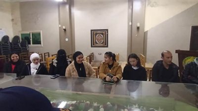 عبدالوهاب يجتمع مع اتحاد طلاب تحيا مصر بشمال سيناء