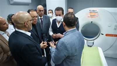 وزير الصحة ومحافظ الشرقية يتفقدان مستشفى المبرة للتأمين الصحي