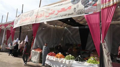 محافظ بني سويف يتفقد معرض الواسطى لتوفير السلع واللحوم والدواجن بأسعار مخفضة