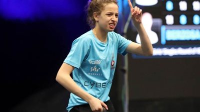 هنا جودة تودع منافسات تحت 19 سنة ببطولة تونس الدولية لتنس الطاولة