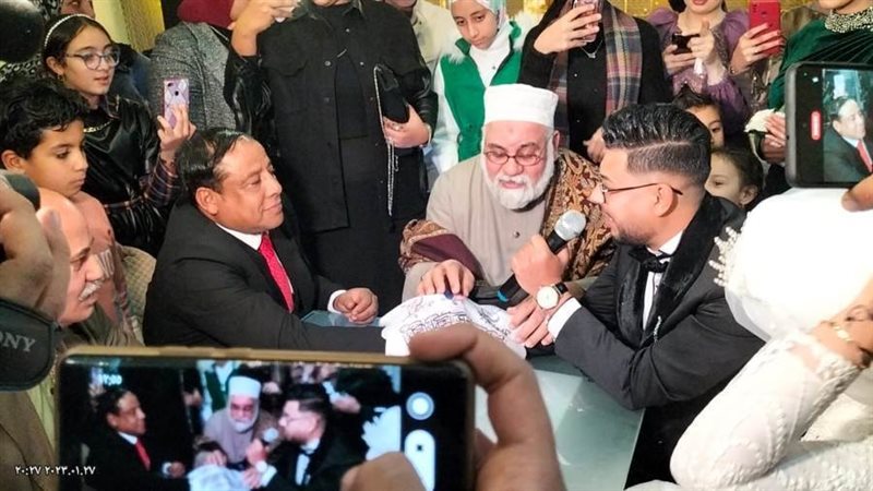 عقد قران وزفاف حكم