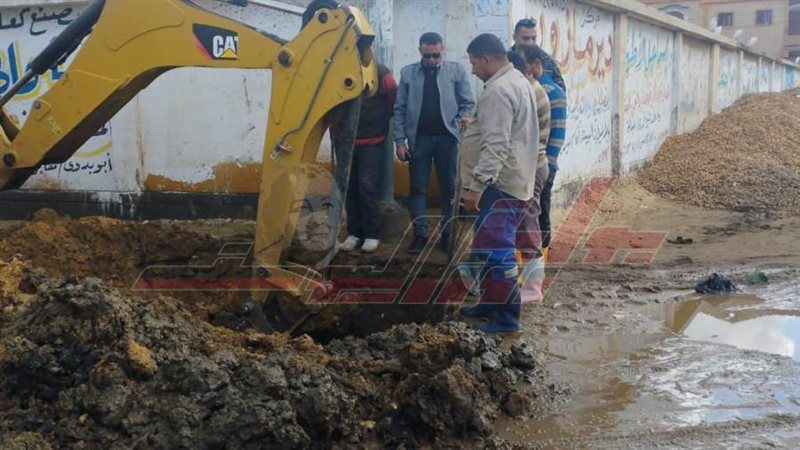 خطوط مياه الشرب