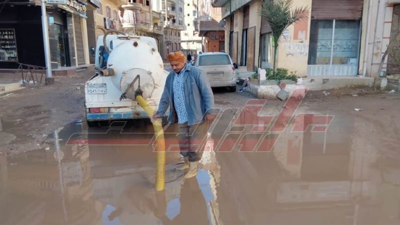 رفع مياه الأمطار