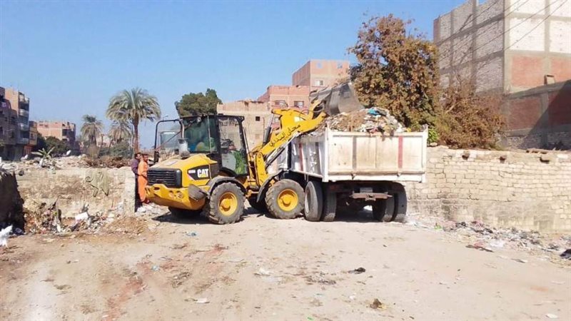 رفع المخلفات من شوارع