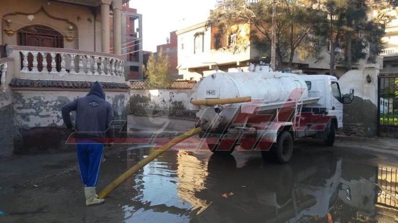 رفع مياه الأمطار