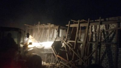 إزالة لحالتي تعدي بقرية السلام بالقنطرة شرق الإسماعيلية 