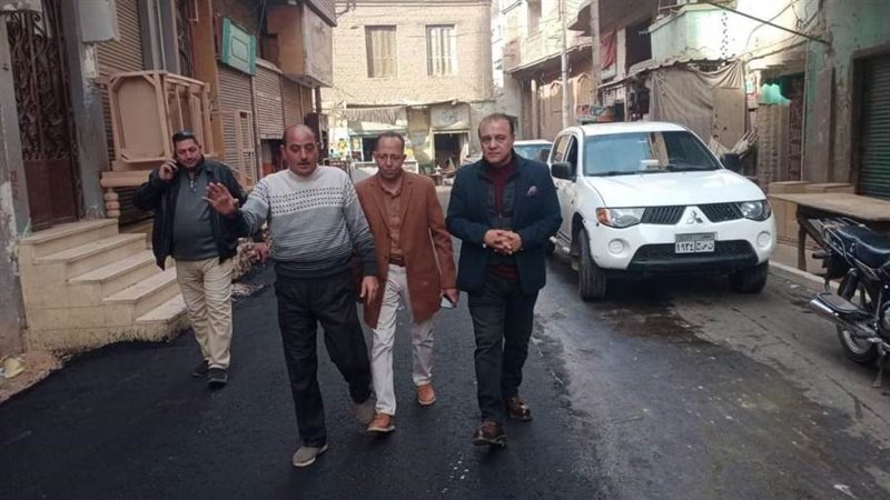 رصف شوارع ملوي