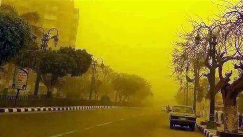 أحوال جوية غير مستقرة