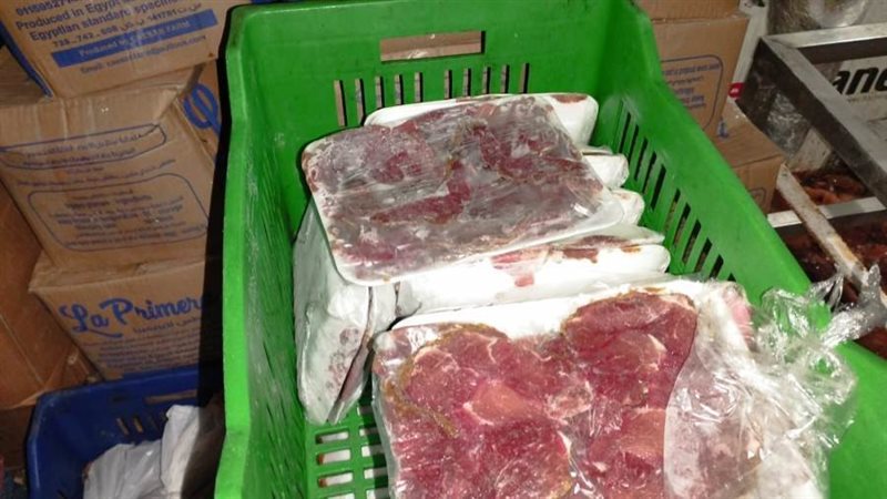 ضبط لحوم غير صالحة