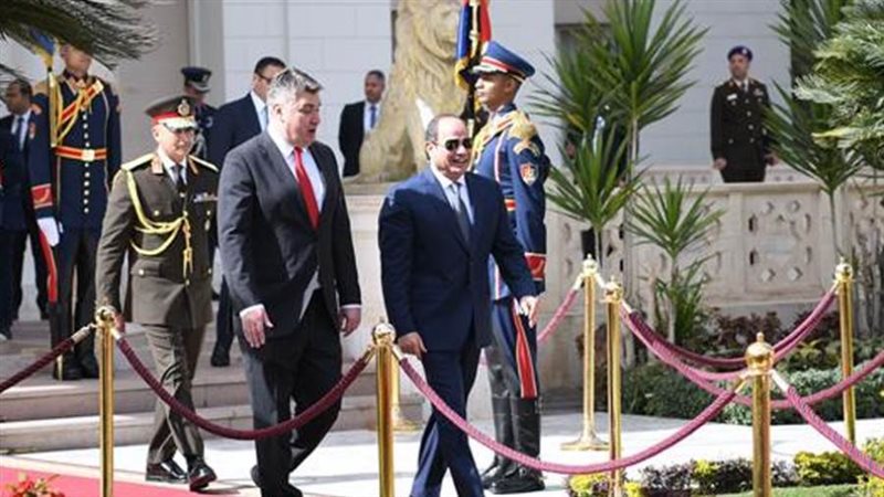 الرئيس السيسي ونظيره