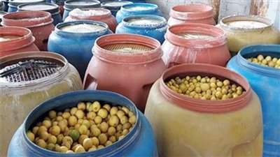 ضبط 5 أطنان مخلل وكميات من الكبدة غيرصالحة للاستهلاك الآدمي بالبحيرة