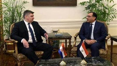 رئيس كرواتيا: ندعم جهود مصر على الأصعدة الاقتصادية والتنموية المساهمة في تحقيق عوامل الاستقرار