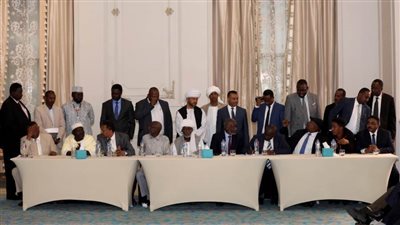 مجموعة من أبرز القوى السودانية توقع بالقاهرة وثيقة للتوافق لاستكمال المرحلة الانتقالية