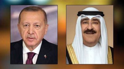 ولي عهد الكويت يجري اتصالا هاتفيا بالرئيس التركي للتعزية في ضحايا الزلزال المدمر