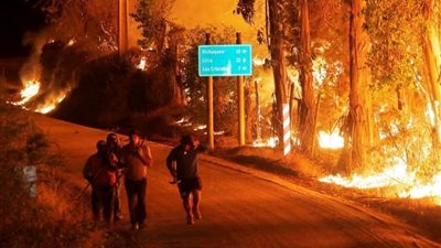 الإمارات تعزي في ضحايا حرائق الغابات في تشيلي