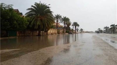 أمطار ورياح وموجة برد شديدة بشمال سيناء 