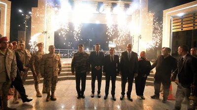 محافظ الدقهلية يوقد شعلة الاحتفال بالعيد القومي للمحافظة 