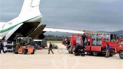 سانا: وصول طائرة مساعدات جزائرية محملة بـ 17 طناً من المساعدات إلى مطار حلب