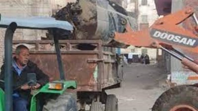 مركز ومدينة القصاصين الجديدة يواصل أعمال النظافة وصيانة أعمدة الإنارة العامة