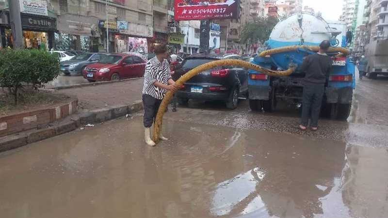 كسح مياه الامطار