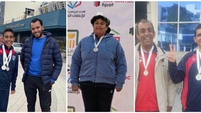 لاعبو الزهور يحصدون 9 ميداليات في بطولة كأس مصر لألعاب القوى لذوي الهمم