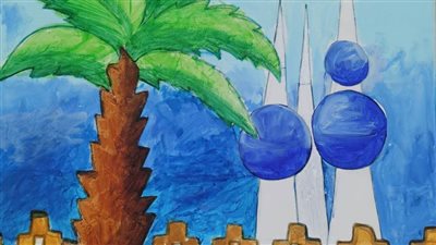 60 عملًا فنيًا في معرض 