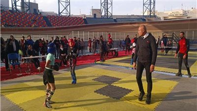 2600 لاعب في بطولة الجمهورية للناشئين للكيك بوكسينج باستاد القاهرة