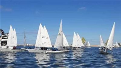 منافسات قوية في بطولة الجمهورية الشتوية للقوارب الشراعية بالإسكندرية