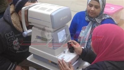 إجراء الكشف الطبي على 250 حالة في قافلة طبية بقطاع هندسة دسوق في كفر الشيخ