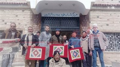 ختام تدريب القادرون باختلاف على تصنيع الكليم اليدوى ضمن برنامج 