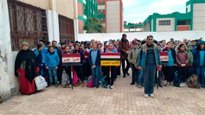 انتظام الدراسة في أول أيام الفصل الدراسي الثاني بالبحيرة 
