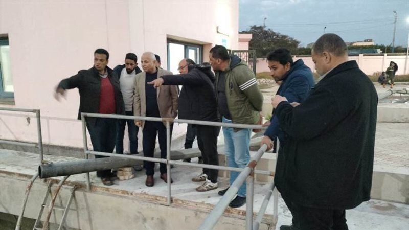 أعمال صيانة خط طرد