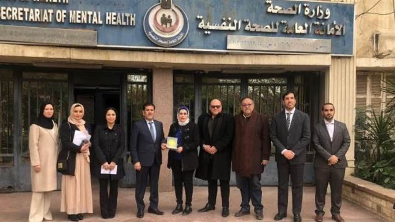 وفد شرطة دبي في الصحة