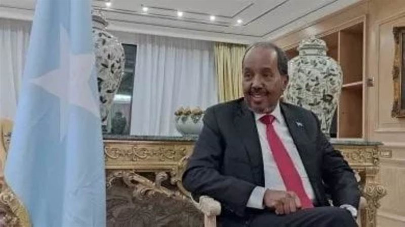 الرئيس الصومالي حسن