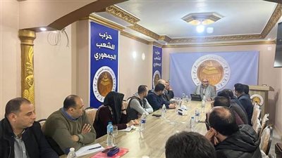 حزب الشعب الجمهورى يطلق خارطة طريق لسياسته بالغربية 